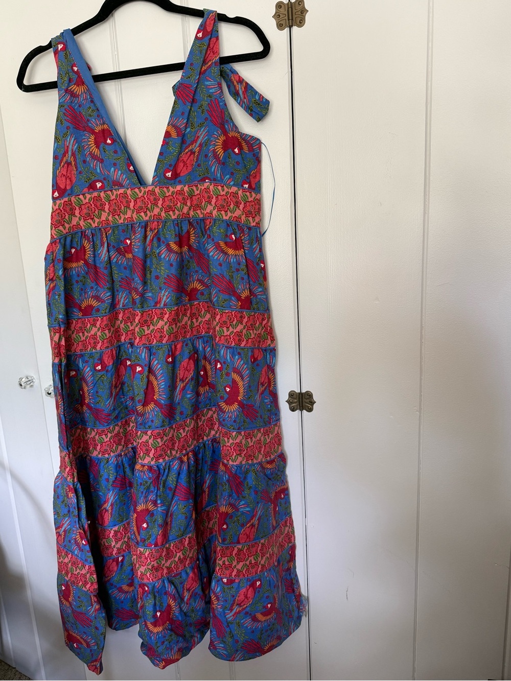 House of Harlow Tie Shoulder Sun Dress